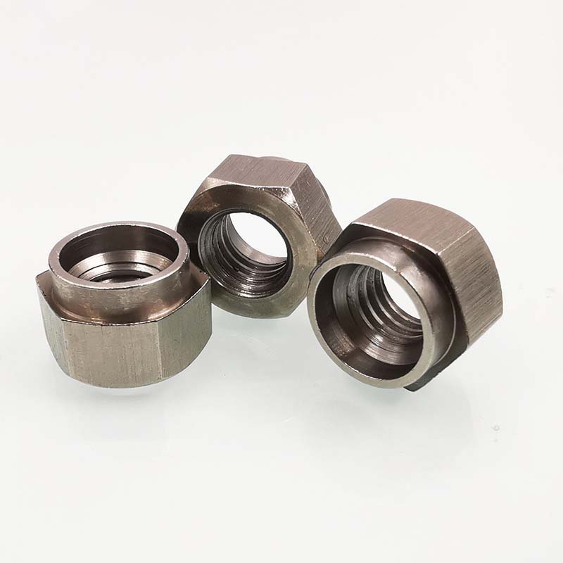Aluminium dubbele ferrule moer