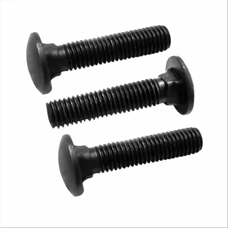 Black oxide ronde kop bout