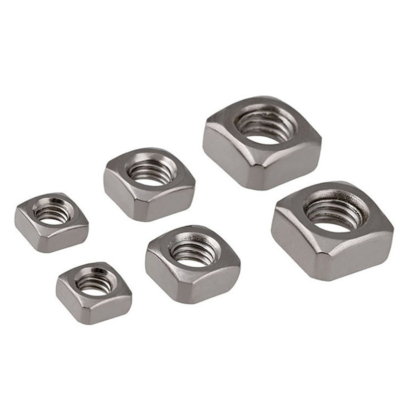 Black Square Nuts-gezicht beide zijde