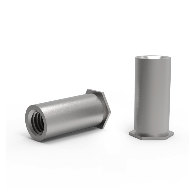 Blind gat platte hexagon geklonken moer