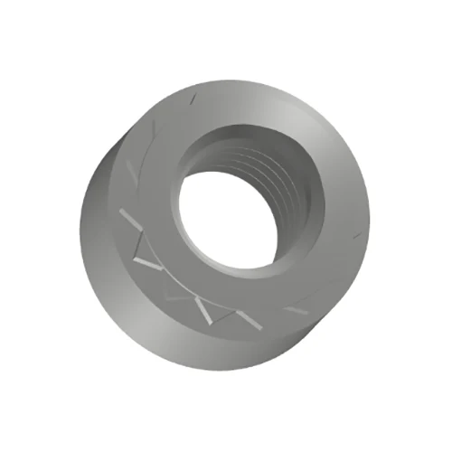 Noot-aluminiumlegering vastleggen