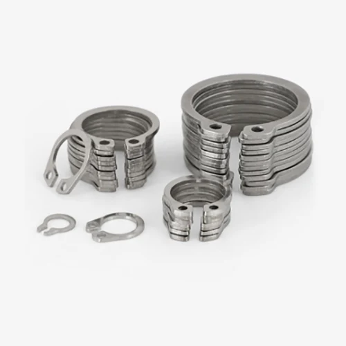 Elastische ring voor grote as