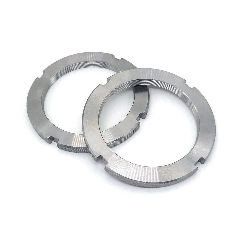 Ronde moeren met volledig schroefdraad