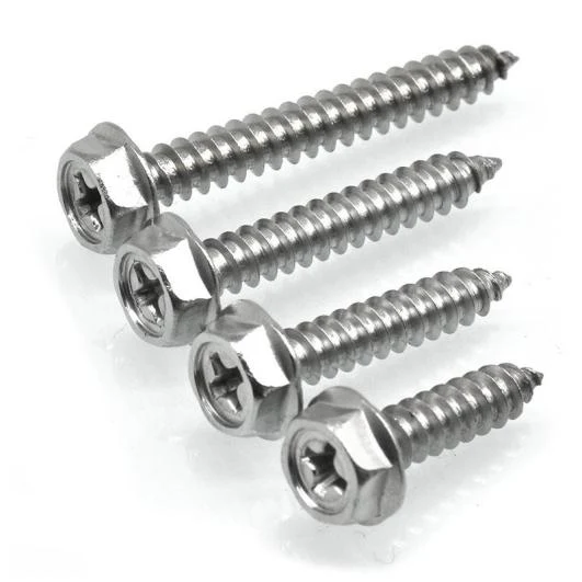 Zeshoekige flens kopschroeven Type r