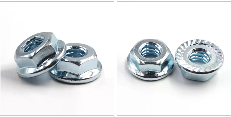 Zinc Plated Hexagon Flange Nut
