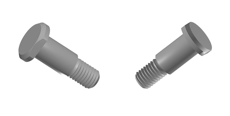 Clevis pins with head stud end