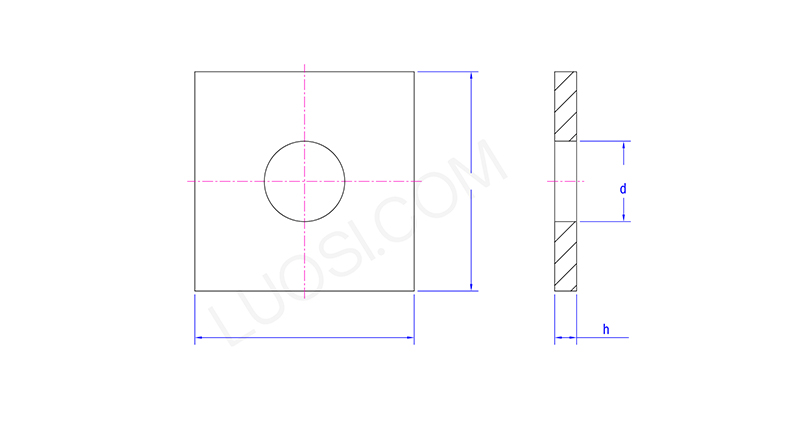 Structural Square Washer Structural Square Washer