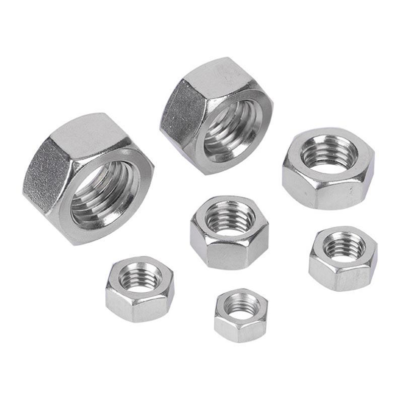 Metrische alle metalen hex -moer