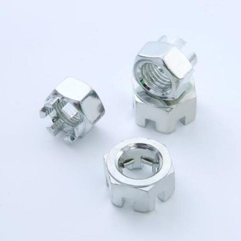 Metrische sleuf hex nuts