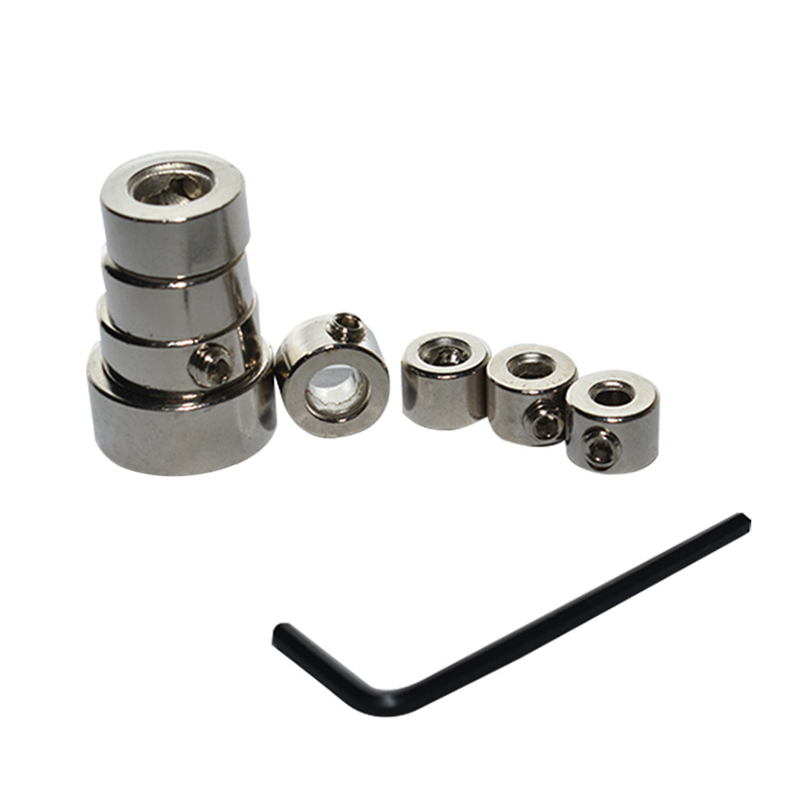 Ronde noten met ingestelde pin -gaten