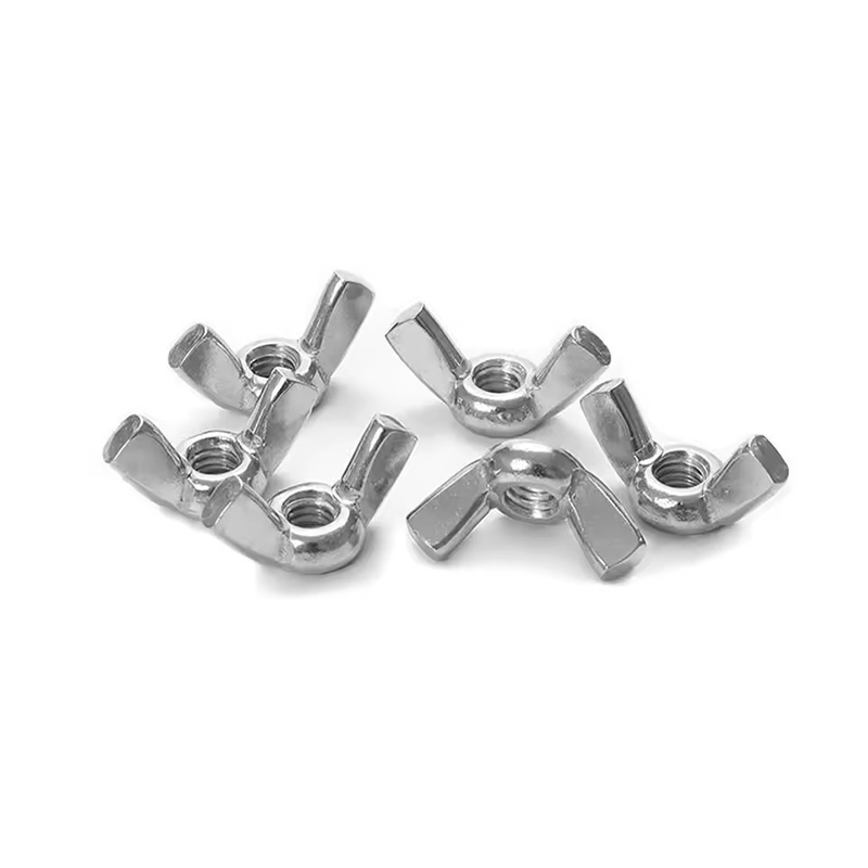 Afgeronde oorvleugelmoeren