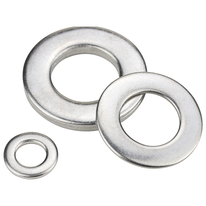 Schroef standaard platte sluitring