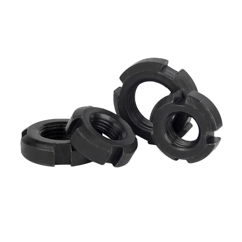 Gegleufde ronde moer