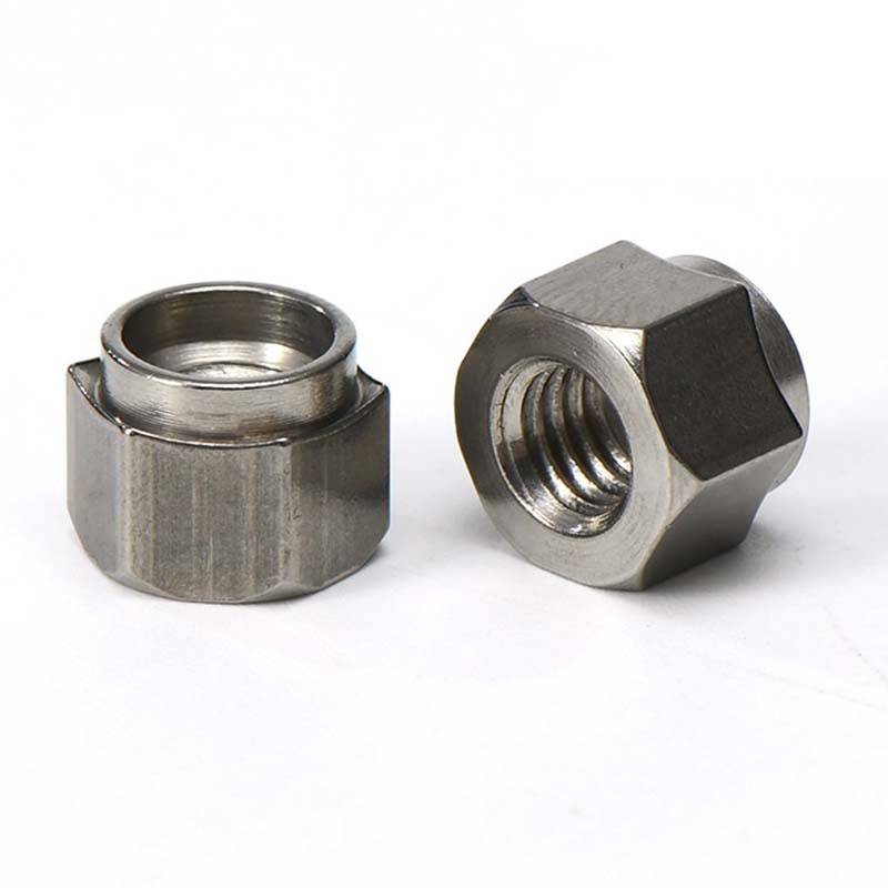 Roestvrijstalen dubbele ferrule-moer