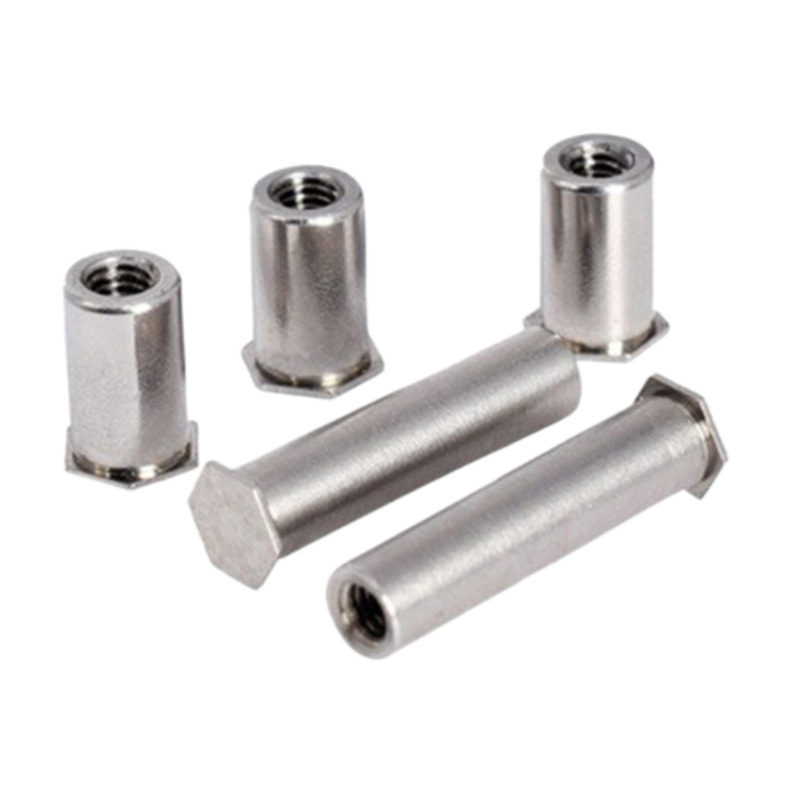Un blind gat platte hexagon geklonken moer